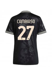 Fotbalové Dres Juventus Andrea Cambiaso #27 Dámské Třetí Oblečení 2025-26 Krátký Rukáv